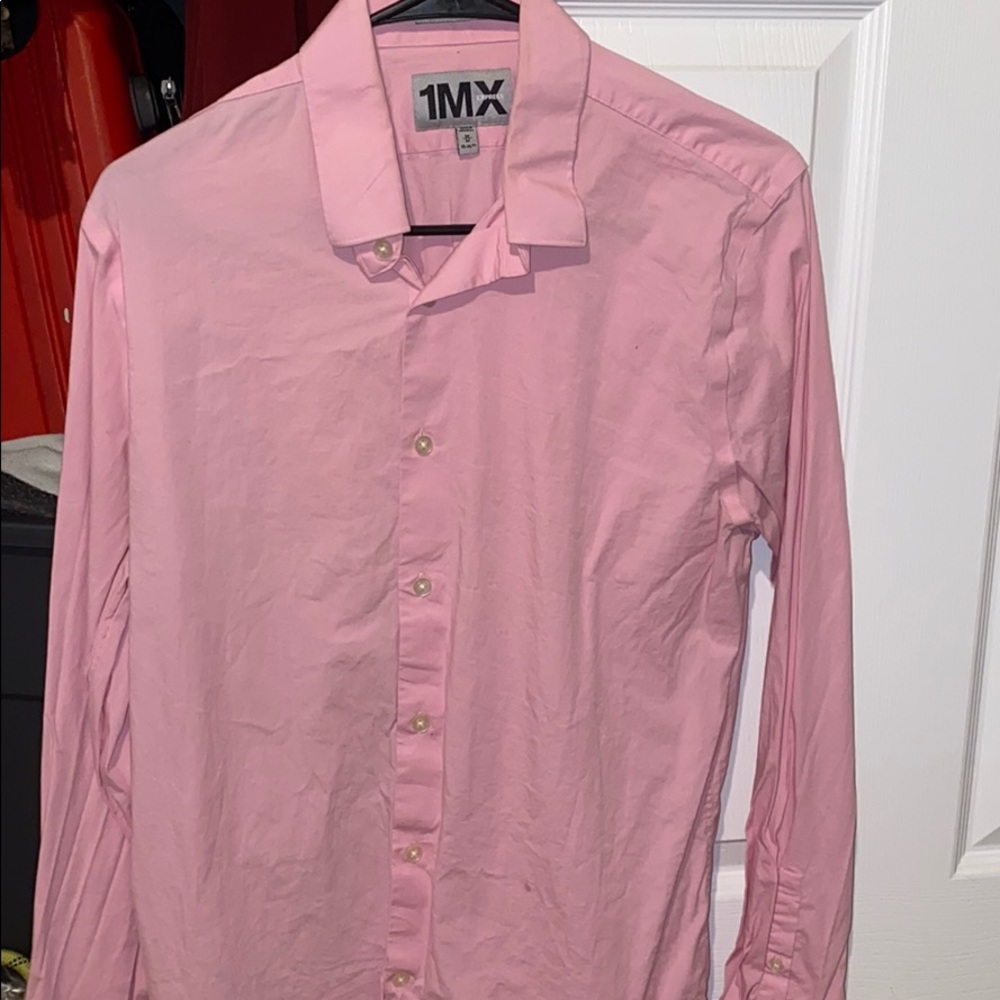 Pink dress shirt